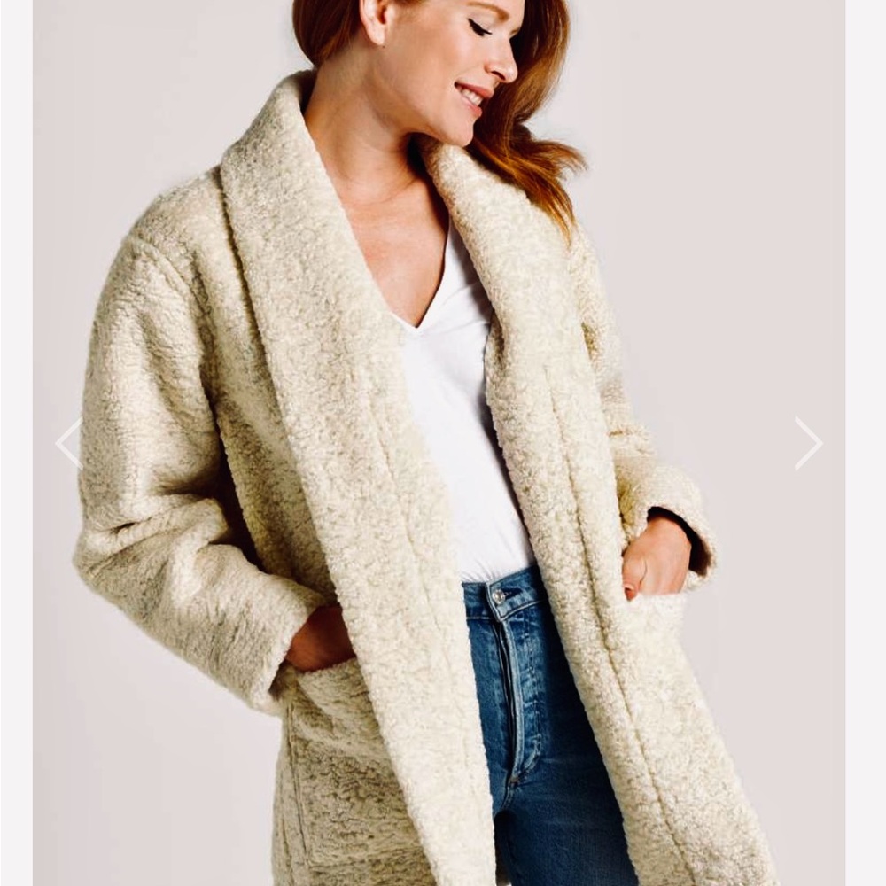 Cozy Cream Sherpa Coat